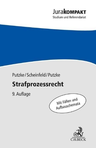 Buchcover und Innenansicht für das Buch: Strafprozessrecht