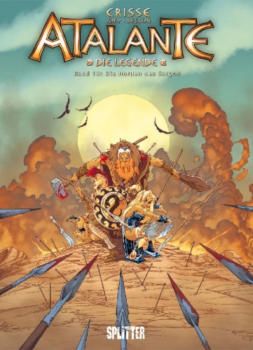Buchcover und Innenansicht für das Buch: Atalante