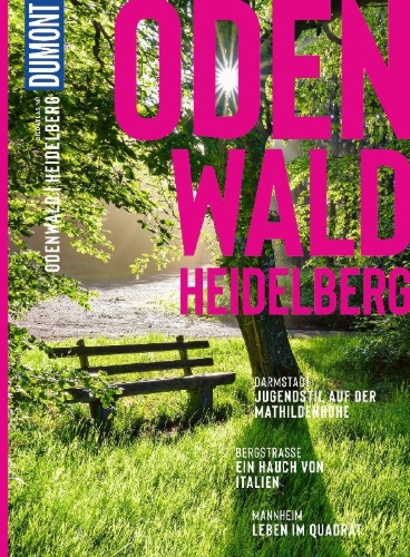 Buchcover und Innenansicht für das Buch: DuMont Bildatlas Odenwald