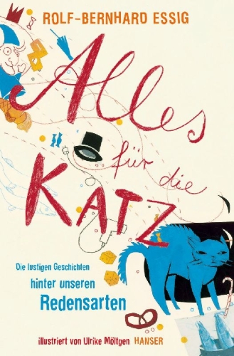 Buchcover und Innenansicht für das Buch: Alles für die Katz