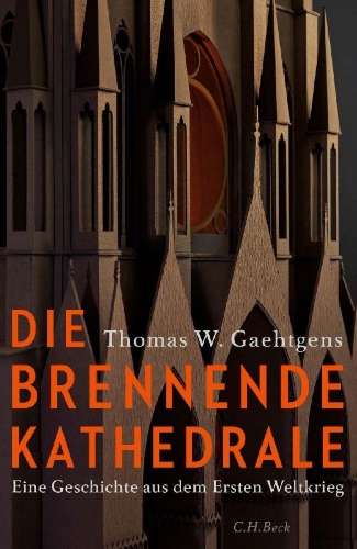 Buchcover und Innenansicht für das Buch: Reims on Fire. War and Reconciliation between France and Germany