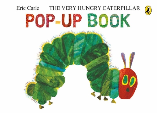 Buchcover und Innenansicht für das Buch: The Very Hungry Caterpillar: A Pop-Up Book
