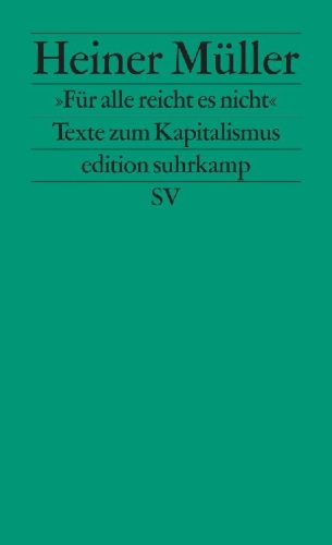 Buchcover und Innenansicht für das Buch: »Für alle reicht es nicht«