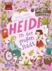 Buchcover und Innenansicht für das Buch: Heidi in der großen Stadt