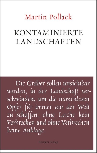 Buchcover und Innenansicht für das Buch: Kontaminierte Landschaften