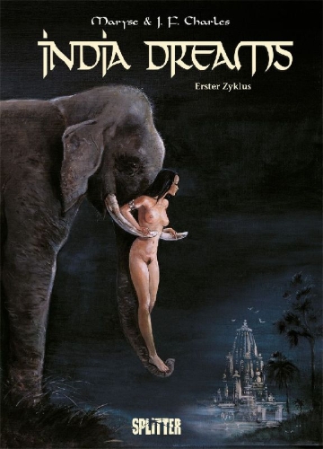 Buchcover und Innenansicht für das Buch: India Dreams