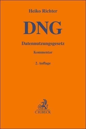 Buchcover und Innenansicht für das Buch: Datennutzungsgesetz