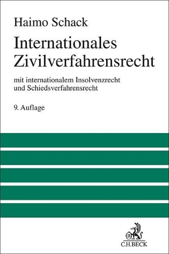 Buchcover und Innenansicht für das Buch: Internationales Zivilverfahrensrecht