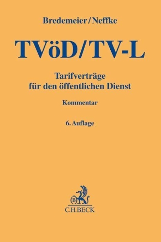 Buchcover und Innenansicht für das Buch: TVöD / TV-L