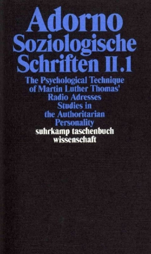 Buchcover und Innenansicht für das Buch: Soziologische Schriften 2