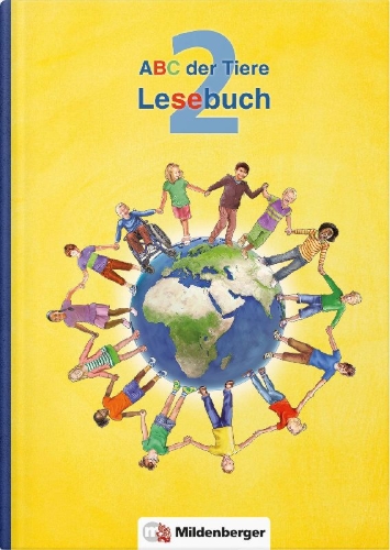 Buchcover und Innenansicht für das Buch: ABC der Tiere 2 - Lesebuch · Neubearbeitung