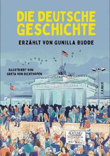 Buchcover und Innenansicht für das Buch: Die deutsche Geschichte