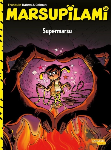 Buchcover und Innenansicht für das Buch: Marsupilami 33 - Supermarsu