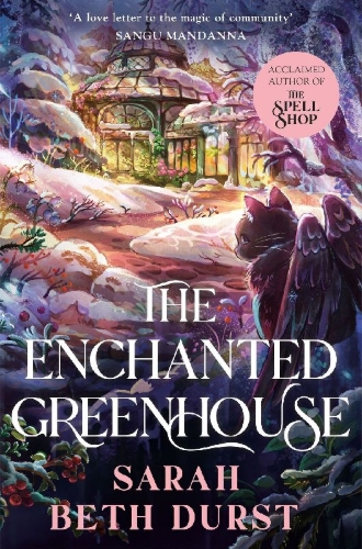 Buchcover und Innenansicht für das Buch: The Enchanted Greenhouse