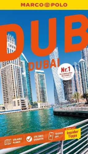 Buchcover und Innenansicht für das Buch: MARCO POLO Reiseführer Dubai