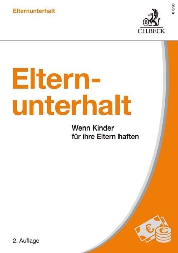 Buchcover und Innenansicht für das Buch: Elternunterhalt