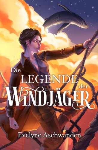 Buchcover und Innenansicht für das Buch: Die Legende der Windjäger