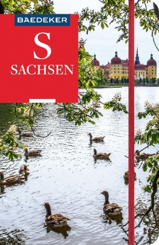 Buchcover und Innenansicht für das Buch: Baedeker Reiseführer Sachsen