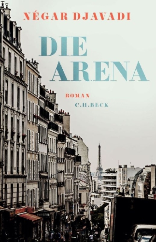 Buchcover und Innenansicht für das Buch: Die Arena