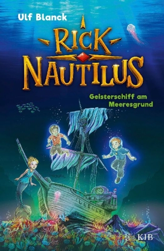 Buchcover und Innenansicht für das Buch: Rick Nautilus - Geisterschiff am Meeresgrund