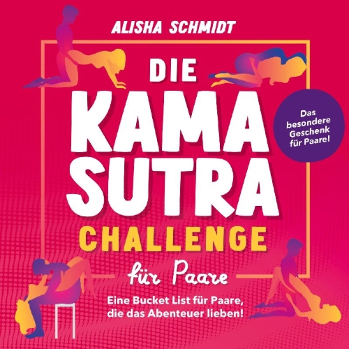 Buchcover und Innenansicht für das Buch: Die Kamasutra Challenge für Paare