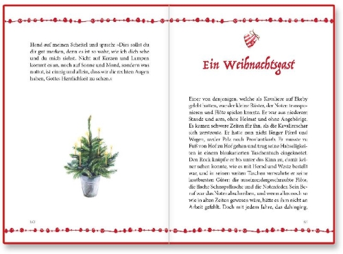 Buchcover und Innenansicht für das Buch: Geschichten zur Weihnacht