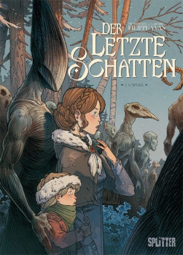 Buchcover und Innenansicht für das Buch: Der Letzte Schatten. Band 1