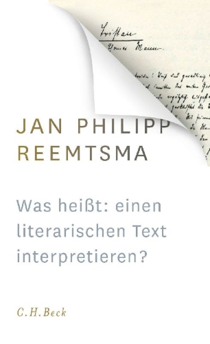 Buchcover und Innenansicht für das Buch: Was heißt: einen literarischen Text interpretieren?