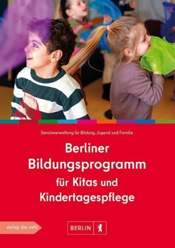 Buchcover und Innenansicht für das Buch: Berliner Bildungsprogramm für Kitas und Kindertagespflege