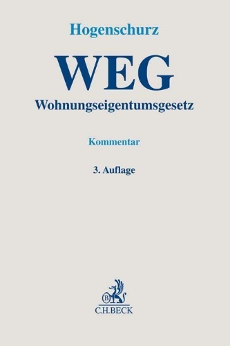 Buchcover und Innenansicht für das Buch: Wohnungseigentumsgesetz