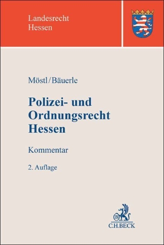 Buchcover und Innenansicht für das Buch: Polizei- und Ordnungsrecht Hessen