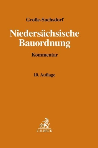 Buchcover und Innenansicht für das Buch: Niedersächsische Bauordnung