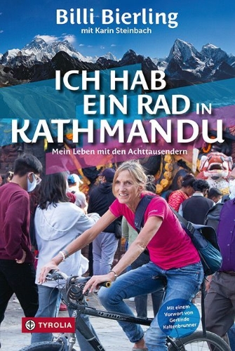 Buchcover und Innenansicht für das Buch: Ich hab ein Rad in Kathmandu