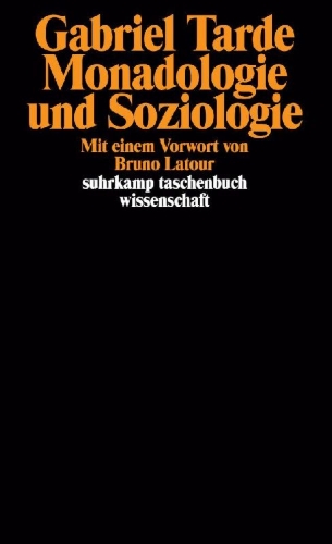 Buchcover und Innenansicht für das Buch: Monadologie et sociologie