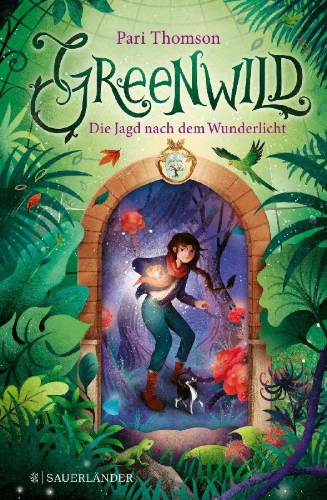 Buchcover und Innenansicht für das Buch: Greenwild - The World Behind the Door