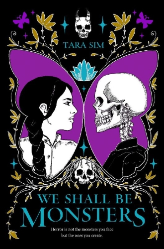 Buchcover und Innenansicht für das Buch: We Shall Be Monsters