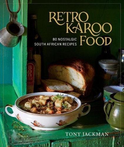 Buchcover und Innenansicht für das Buch: Retro Karoo Food