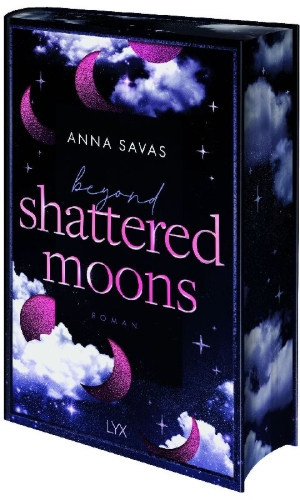 Buchcover und Innenansicht für das Buch: Beyond Shattered Moons