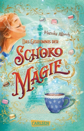 Buchcover und Innenansicht für das Buch: Das Geheimnis der Schokomagie