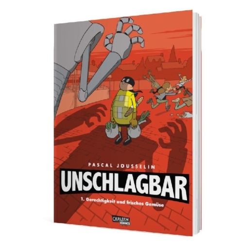 Buchcover und Innenansicht für das Buch: Unschlagbar! 1: Gerechtigkeit und Gemüse