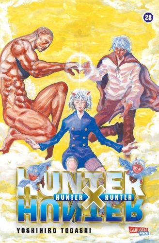 Buchcover und Innenansicht für das Buch: Hunter X Hunter