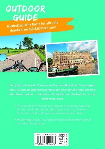 Buchcover und Innenansicht für das Buch: MARCO POLO OUTDOOR GUIDE Reiseführer Niederländische Küste