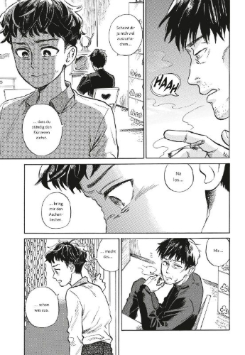 Buchcover und Innenansicht für das Buch: YUUNAGI NI MAE, BOKU NO RIBON