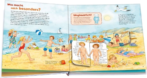 Buchcover und Innenansicht für das Buch: WAS IST WAS Junior Band 7. Mein Körper