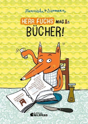 Buchcover und Innenansicht für das Buch: Herr Fuchs mag Bücher