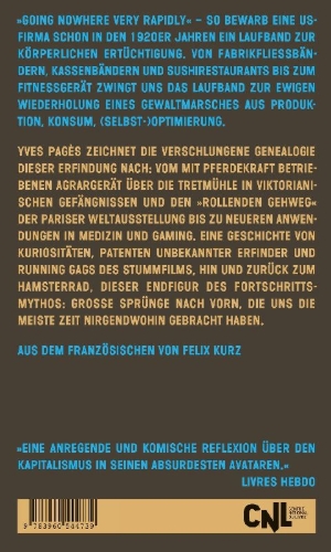 Buchcover und Innenansicht für das Buch: Les chaînes sans fin