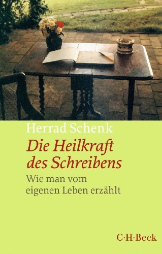 Buchcover und Innenansicht für das Buch: Die Heilkraft des Schreibens
