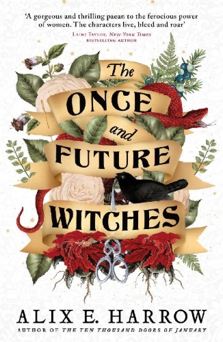 Buchcover und Innenansicht für das Buch: The Once and Future Witches