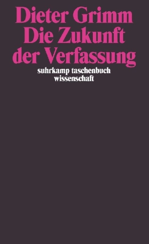 Buchcover und Innenansicht für das Buch: Die Zukunft der Verfassung