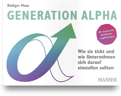 Buchcover und Innenansicht für das Buch: Generation Alpha